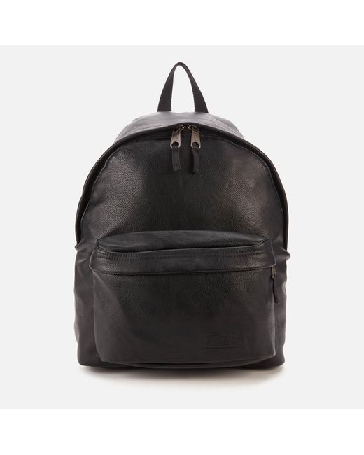 Eastpak Padded Pak r Vegan Leather Backpack in Black for Men Lyst