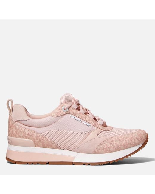 MICHAEL Michael Kors Pink Allie Stride Running Style Trainers