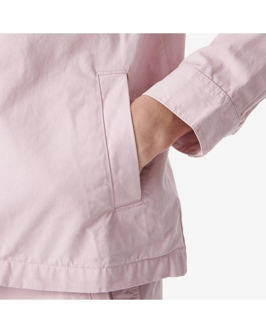 Barbour Pink Cloud Cotton-Twill Overshirt for men