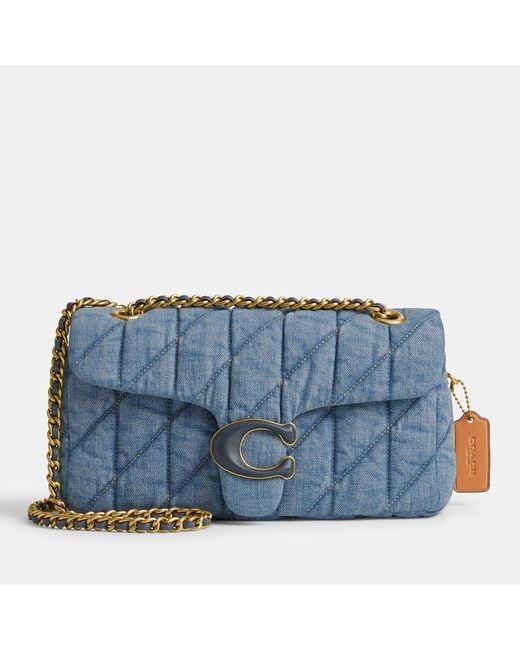COACH Blue Tabby Shoulder Bag 26