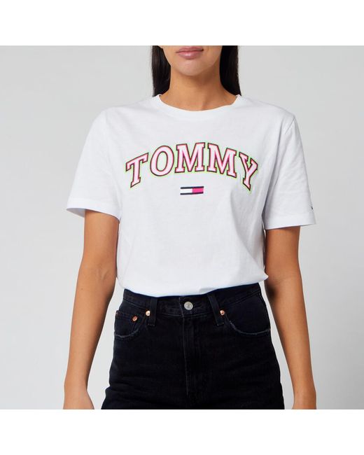 t shirt tommy hilfiger denim