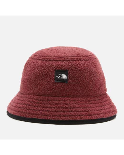 The North Face Red Fleeski Street Bucket Hat