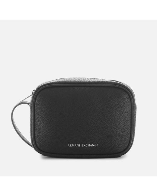 Armani Exchange Camera Case in Black Lyst