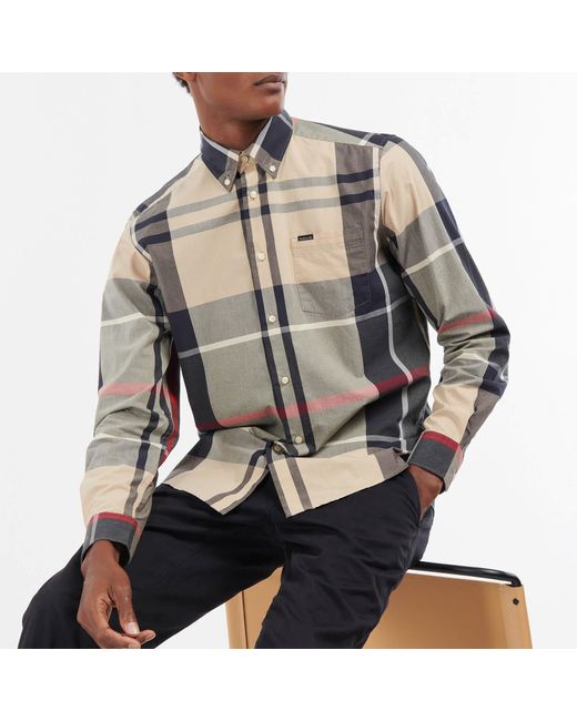 Barbour Cotton Harris Tailored Shirt in 