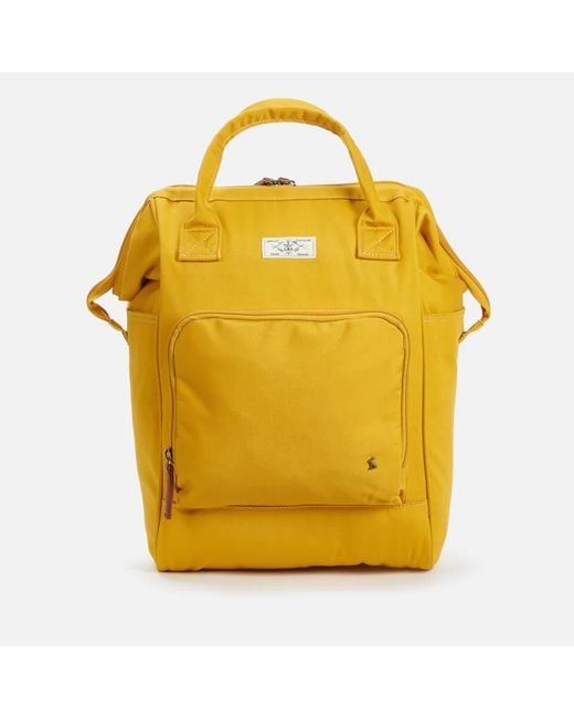 Joules Yellow Coast Rucksack