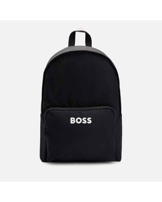 Boss Black Catch Shell Backpack for men