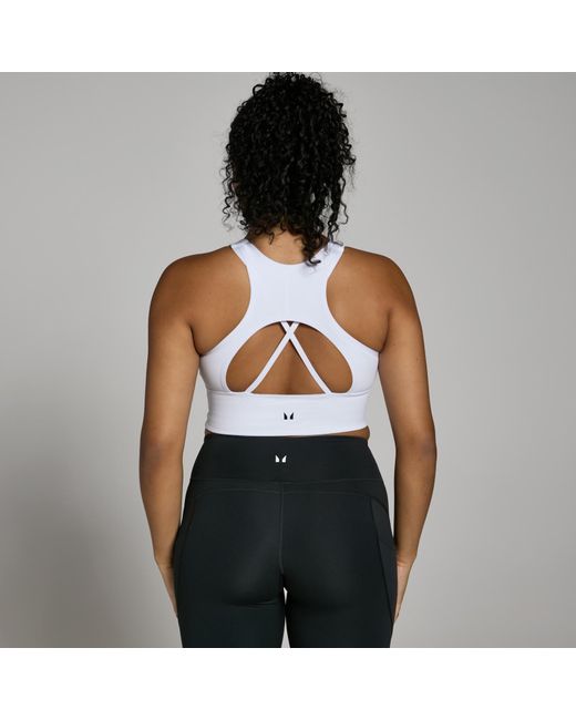 Mp Black Power Longline Sports Bra