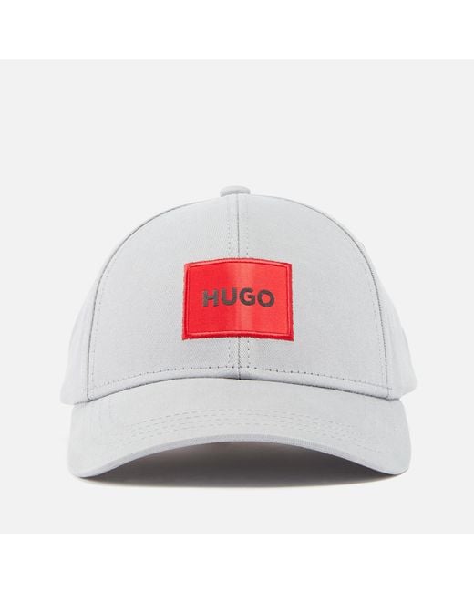 HUGO Gray 581-rl Cotton-twill Cap for men