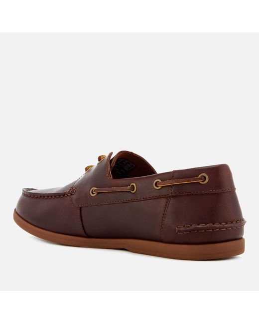 Clarks Morven Sail Leather Boat Shoes in Tan (Brown) for Men | Lyst  Australia