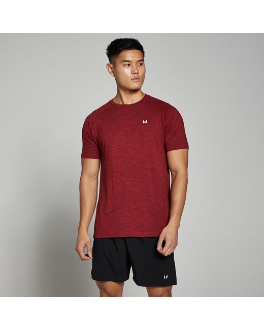Mp Red Performance Short Sleeve T-shirt for men