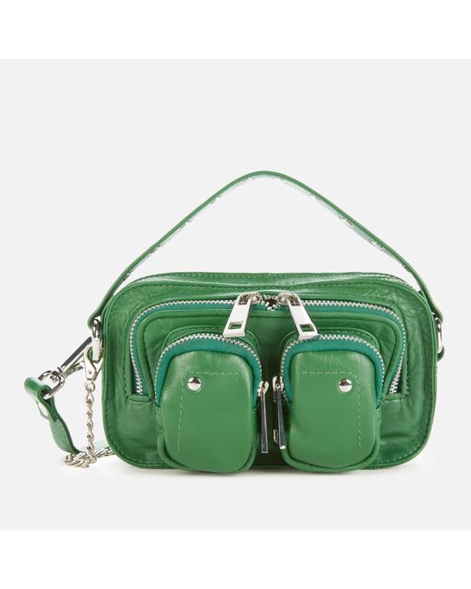 Nunoo Green Helena Silky Shoulder Bag