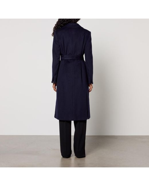 【新品】MAX&Co Runaway wool coat MAX&Co. Runaway Wool Coat in Blue | Lyst