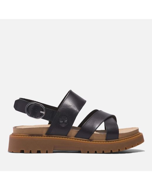 Timberland Blue Clairemont Way Leather Sandals