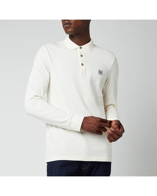 boss pique polo shirt