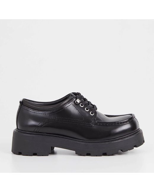 Vagabond Black Cosmo 2.0 Leather Lace Up Shoes