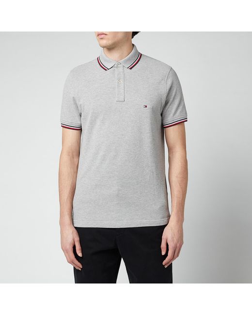 tommy hilfiger tipped slim fit polo