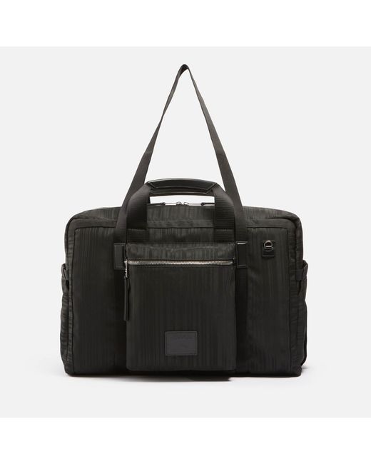 Paul Smith Black Jacquard-canvas Holdall for men
