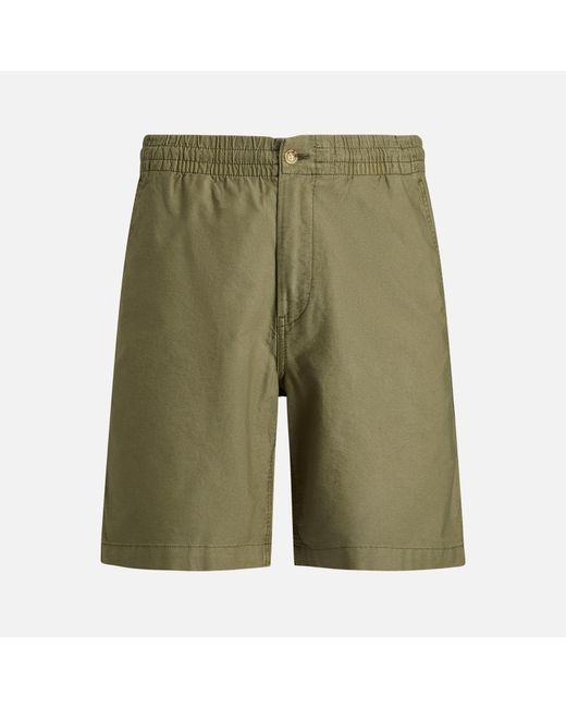 Polo Ralph Lauren Green Prepster Oxford Cotton Shorts for men