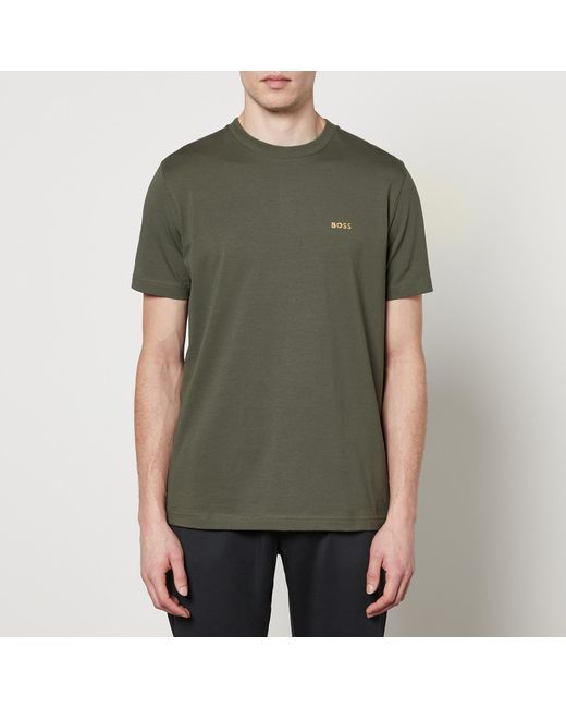 Boss Green Tee Cotton-jersey T-shirt for men