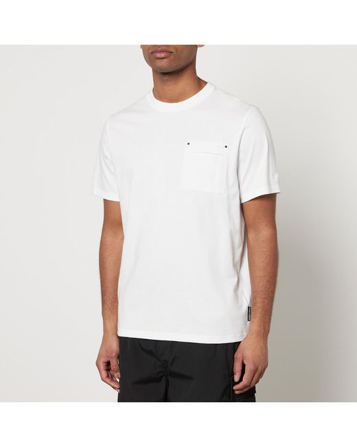 Moose Knuckles White Dalon Cotton-jersey T-shirt for men