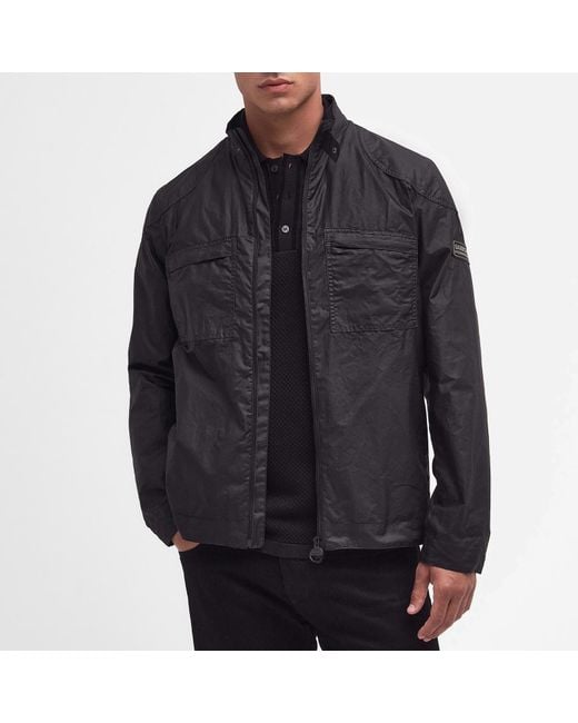 Barbour Black Eastbow Waxed Cotton Jacket for men