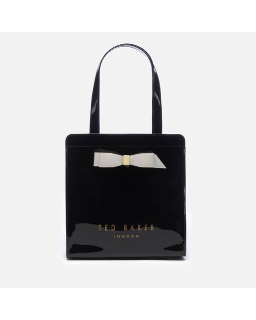 Ted Baker Black Almacon Bow Large Icon Bag