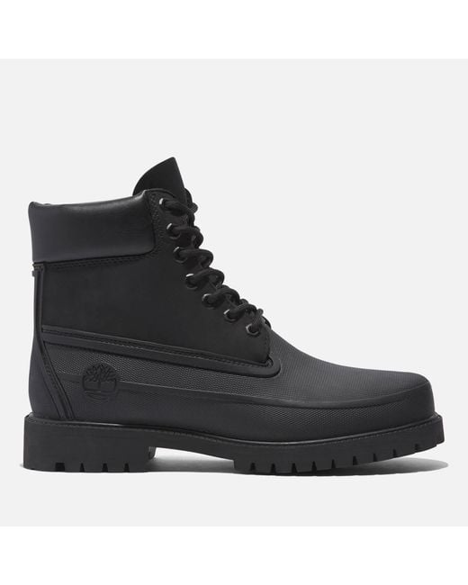 Timberland Nubuck and Leather Ankle Boots in Black für Herren