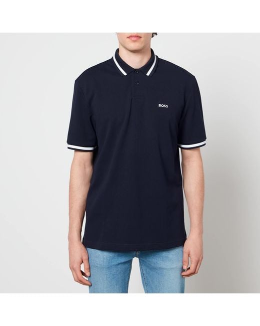 Hugo boss 2024 athleisure polo shirts