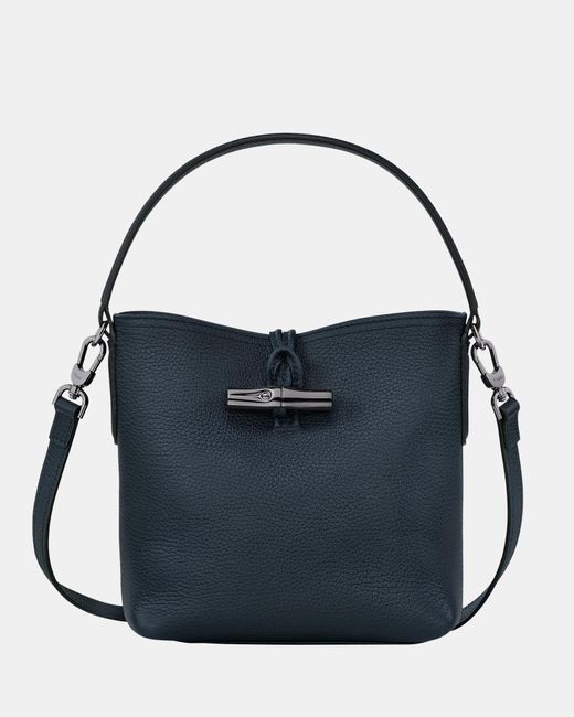 Longchamp Roseau Essential Top Handle Bag in Blue Lyst Australia