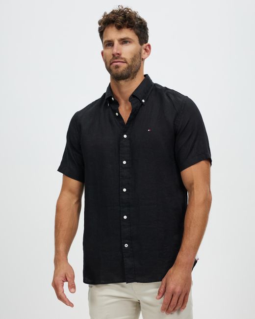 Tommy Hilfiger Wcc Premium Shirt in Black for Men Lyst Australia