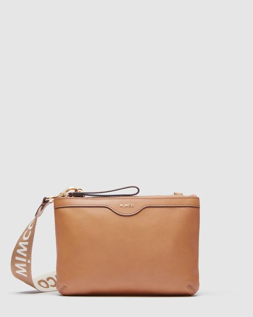 Mimco Jett Duo Crossbody Bag in Brown Lyst Australia