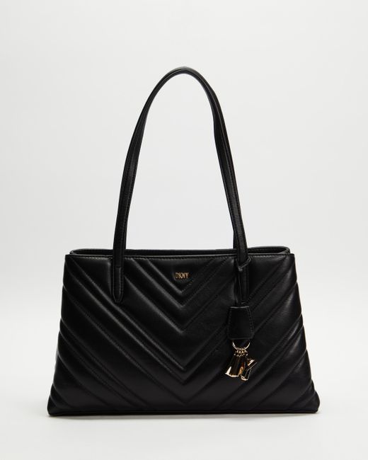 DKNY Black Madison Tote Bag