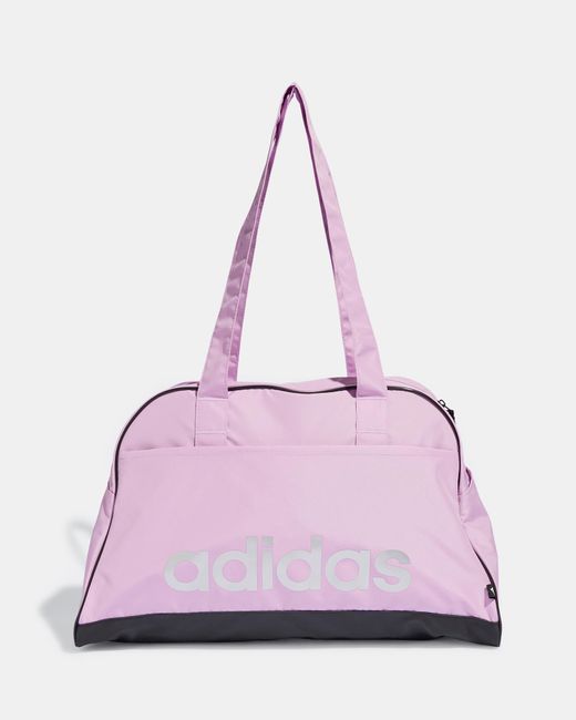 Adidas Originals Pink Essentials Linear Bowling Bag