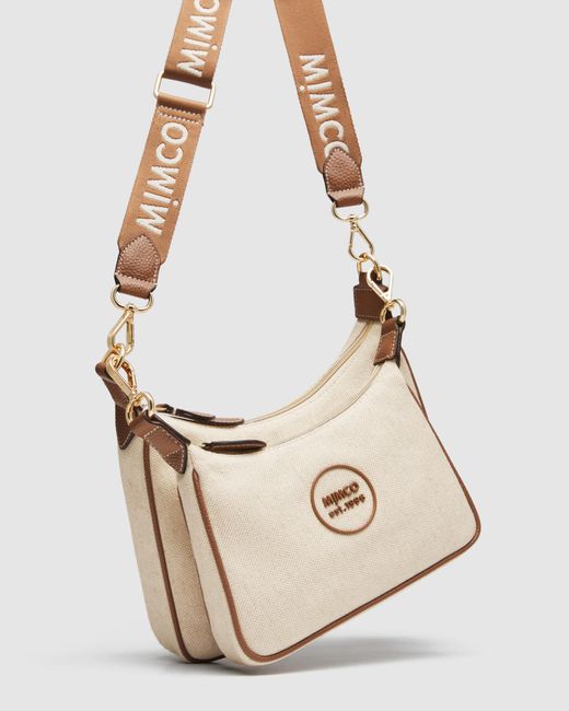 mimco black cross body bag