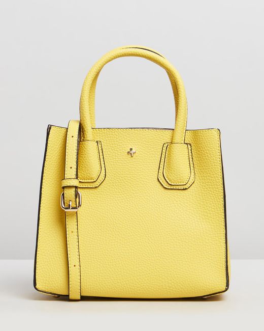 Peta and Jain Hunter Mini Tote Bag in Yellow Lyst Australia