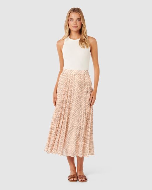 Aurora Pleated Skirt - Women's Fashion | Forever New
