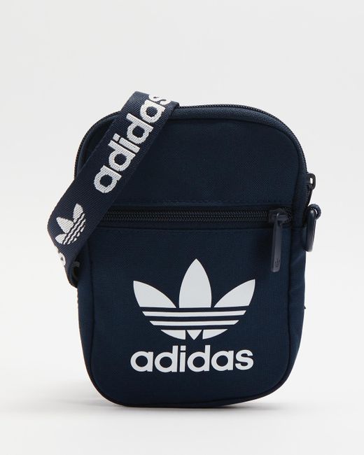 adidas Originals Adicolor Classic Festival Bag in Night Indigo (Blue