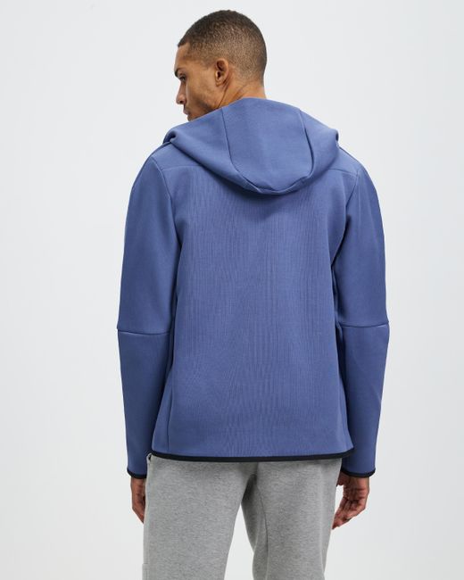 Armstrong Besmetten Betsy Trotwood Nike Sportswear Tech Fleece Full Zip Hoodie in Blue for Men | Lyst Australia