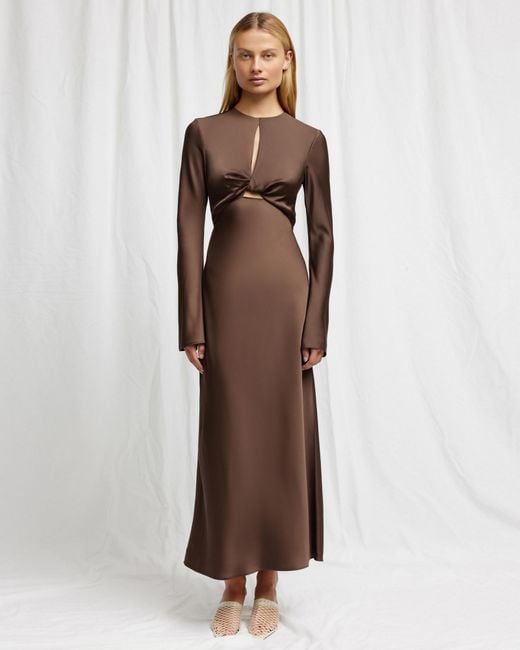 Significant Other Brown Molly Dress