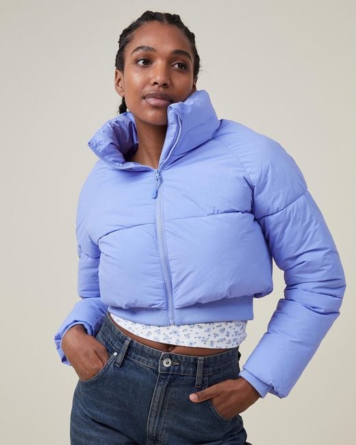 Puffer jacket cotton on body best sale