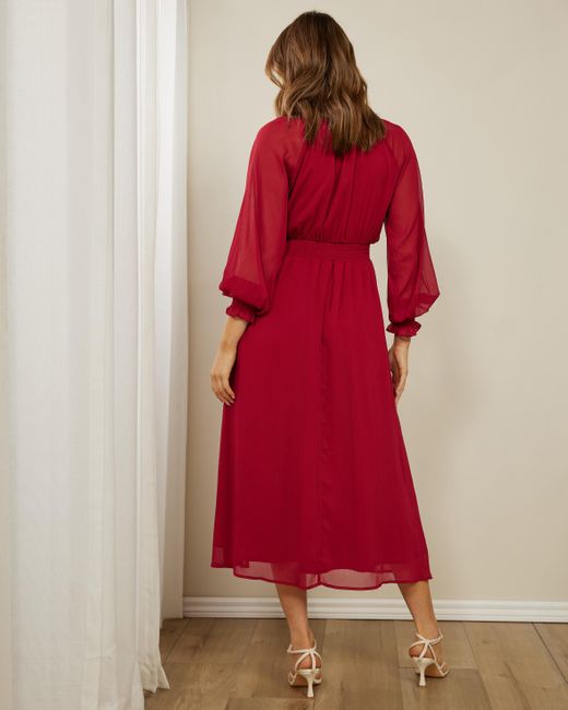 Atmosu0026Here Jamilla Maxi Dress in Red | Lyst Australia