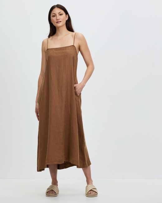 Assembly Label Brown Tully Dress