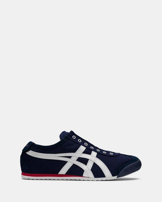 Onitsuka Tiger Lace Mexico 66 Slip On in Blue | Lyst Australia