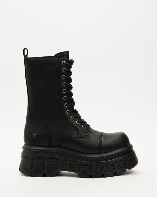 Windsor Smith Black Screaming Boots