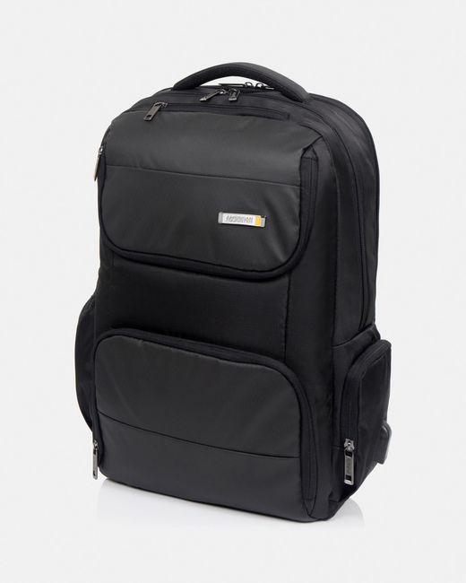 American Tourister Black Segno Backpack 4 As