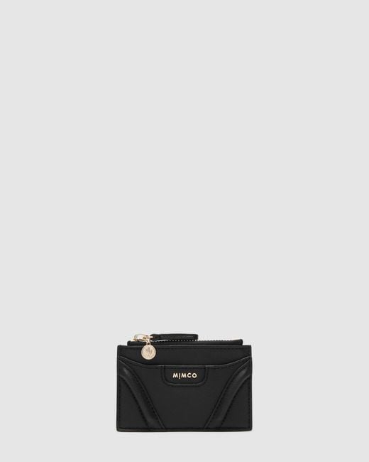 Mimco Prickly Pear Duo Credit Card Wallet in Black Lyst Australia