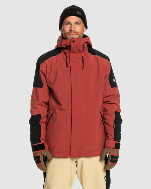 Quiksilver Live Wire Jacket Men's- Nimbus Cloud