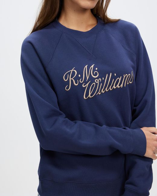 R.M.Williams Women's Script Crew Neck Sweater