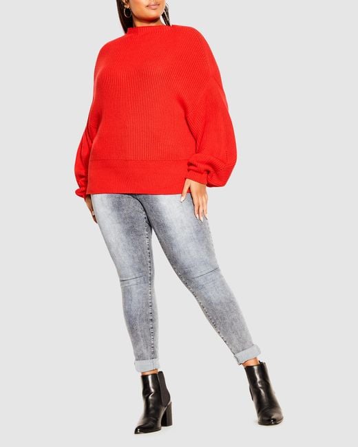 City chic deals sweater
