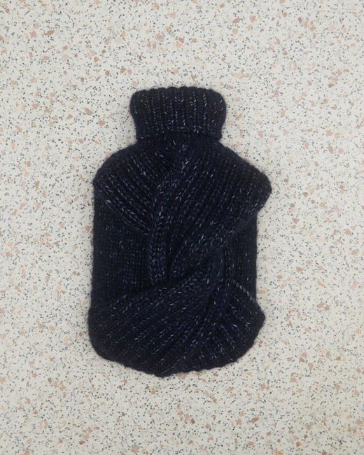 THE KNOTTY ONES Blue Šaknys Hot Water Bottle Cover
